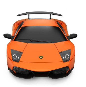Orange Lamborghini Murciélago LP 670-4 SV -  დისტანციურად მართვადი ლამბორგინის სათამაშო მანქანა, 4 image