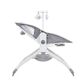 Cangaroo Abba Grey 6in1 Multi-Function Bassinet, Bouncer and Rocker მრავალფუნქციური ელექტრო შეზლონგი, 6 image