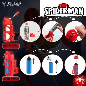 Spider-Man Glove For Kids W23A MARVEL-ის სუპერ გმირი ადამიანი ობობას ხელთათმანი ქსელის გამშვების ფუნქციით, 5 image