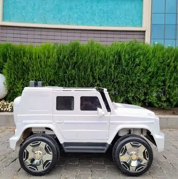 Mercedes Benz Brabus White  - ელექტრო მანქანა, 4 image