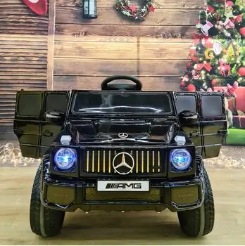 Mercedes New MLS Black - ელექტრო მანქანა კაუჩუკის საბურავებით, 2 image