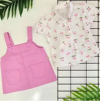 Baby Cherry Dress საბავშვო კაბა