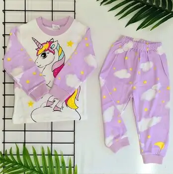 Magic Unicorn Pajamas Set 2in1 - საბავშვო საღამური