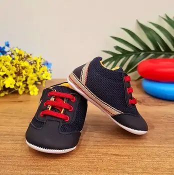 Baby Pattini Pretty Dark Blue საბავშვო ფეხსაცმელი