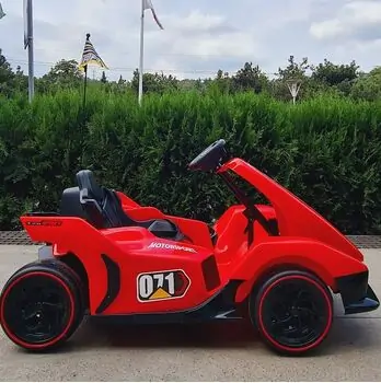 Motorsport Car 071 Red - ელექტრო მანქანა, 4 image