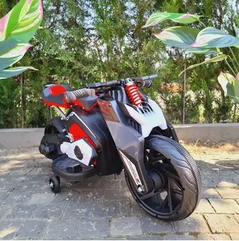 Electric Motorcycle Red - ელექტრო მოტოციკლი, 2 image
