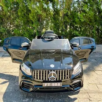 Mercedes Benz Painted Black - ელექტრო მანქანა კაუჩუკის საბურავებით, 4 image