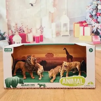 Jungle Animal World - სათამაშო ცხოველების ნაკრები