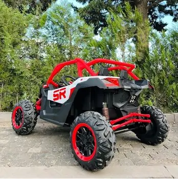 RC Racing Super Car Red - ელექტრო მანქანა კაუჩუკის საბურავებით, 3 image