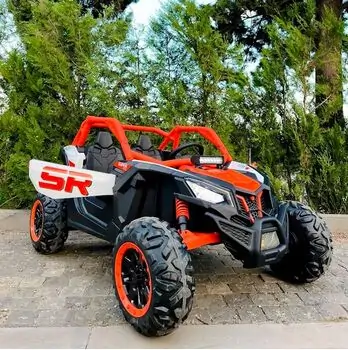 RC Racing Super Car Orange - ელექტრო მანქანა კაუჩუკის საბურავებით, 2 image