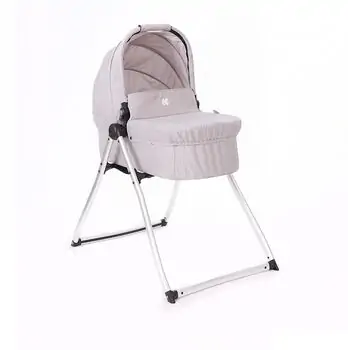 KikkaBoo-ს ეტლის გონდოლის ბაზა UGO base for carrycot Silver, 2 image