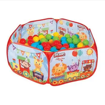 Pilsan-ის ფერადი ბურთების აუზი 06 413 FOLDABLE BALL POOL