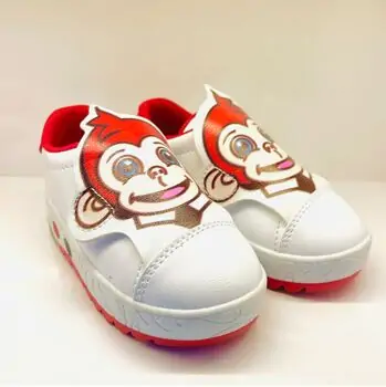 SCHONY KIDS საბავშვო ფეხსაცმელი 2001 Monkey with Light Red