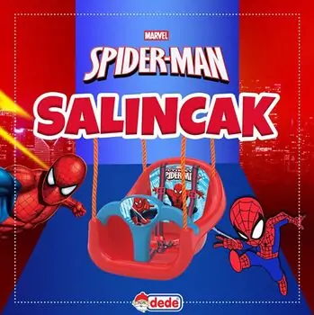 Dede SPIDERMAN SWING საბავშვო დასაკიდი საქანელა 03062, 2 image