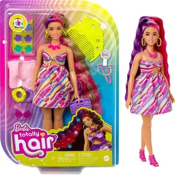 Barbie Dolls with Long Gorgeous Hair MTL-HCM89 ბარბის თოჯინა აქსესუარებით