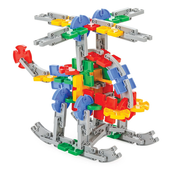 PİLSAN BUILDING BLOCKS CANTALI 128 PCS 03 507 სათამაშო კონსტრუქტორი, 6 image