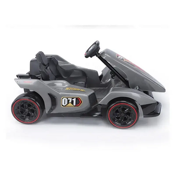 F1 For Kids Grey - ელექტრო მანქანა ტყავის სავარძლით, 3 image