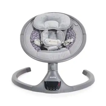 Cangaroo iSwing Graphite ახალშობილის ელექტრო შეზლონგი, 5 image