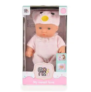 Moni Toys Doll Mouse Pink სათამაშო თოჯინა აქსესუარებით