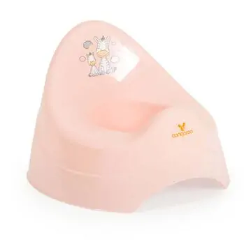 Cangaroo Baby Potty Zebra Pastel Pink - ღამის ქოთანი