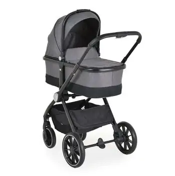 Cangaroo 4 in1 Christiano Dark Grey - საბავშვო ეტლის კომპლექტი, 9 image