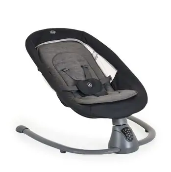 Cangaroo Electric Swing Zara Black საბავშვო ელექტრო შეზლონგი, 2 image