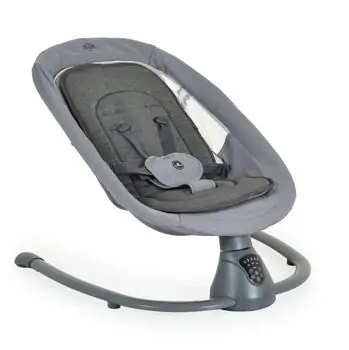 Cangaroo Electric Swing Zara Dark Grey საბავშვო ელექტრო შეზლონგი, 2 image