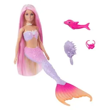 Barbie “Malibu” Mermaid Doll With Color Change Feature - ბარბის თოჯინა აქსესუარებით