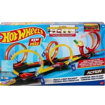 Hot Wheels Multi-Loop Raceoff - საბავშვო სათამაშო ტრასა, 6 image