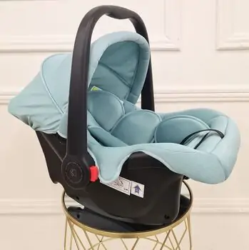 KikkaBoo 0+ (0-13 kg) Vivo Mint - მანქანის სავარძელი (ქარსითი)