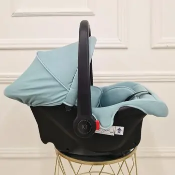 KikkaBoo 0+ (0-13 kg) Vivo Mint - მანქანის სავარძელი (ქარსითი), 2 image