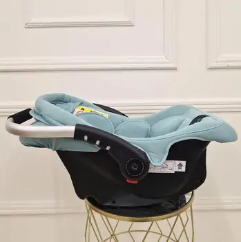 KikkaBoo 0+ (0-13 kg) Little Traveler Mint - მანქანის სავარძელი (ქარსითი), 4 image