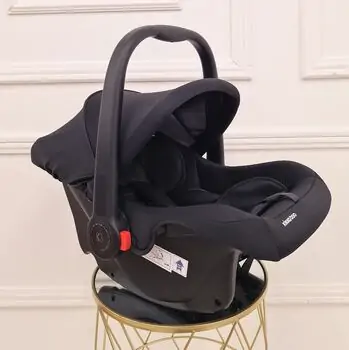 KikkaBoo 0+ (0-13 kg) Vivo Black - მანქანის სავარძელი (ქარსითი)