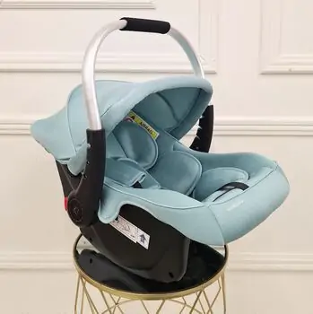 KikkaBoo 0+ (0-13 kg) Little Traveler Mint - მანქანის სავარძელი (ქარსითი)