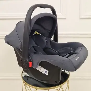 KikkaBoo 0+ (0-13 kg) Vivo Grey - მანქანის სავარძელი (ქარსითი)