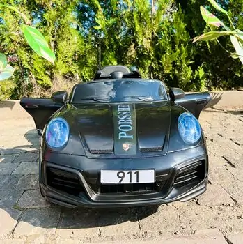 Porsche Sport Car Black - ელექტრო მანქანა, 3 image
