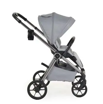 Cangaroo Baby Stroller 4 in 1 Unique Cloud Silver - ეტლის კომპლექტი, 7 image