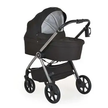 Cangaroo Baby Stroller 4 in 1 Unique Carbon Black - საბავშვო ეტლის კომპლექტი, 13 image