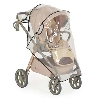 Cangaroo Baby Stroller 4 in 1 Unique Macadamia Beige- ეტლის კომპლექტი, 4 image