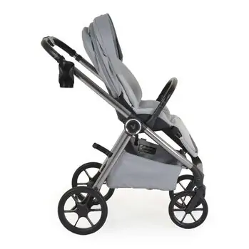 Cangaroo Baby Stroller 4 in 1 Unique Cloud Silver - ეტლის კომპლექტი, 8 image