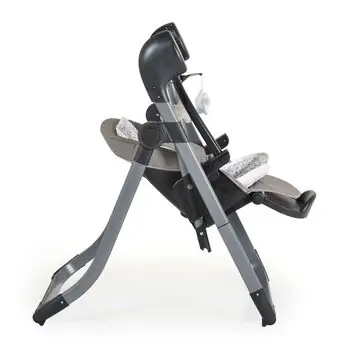 Cangaroo High chair and swing Nirvana Grey ტრანსფორმერი სკამ-მაგიდა/ელექტრო შეზლონგი, 6 image