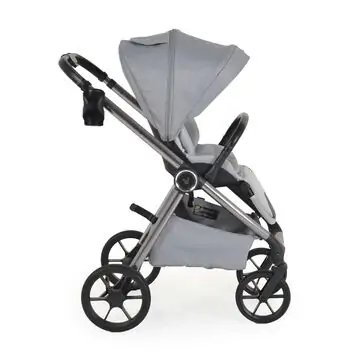 Cangaroo Baby Stroller 4 in 1 Unique Cloud Silver - ეტლის კომპლექტი, 6 image