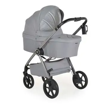 Cangaroo Baby Stroller 4 in 1 Unique Cloud Silver - ეტლის კომპლექტი, 13 image