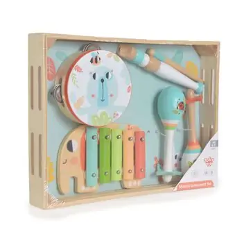 Tooky Toys Music Instrument Set TF567 - ხის განსავითარებელი სათამაშო, 4 image