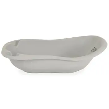 Cangaroo Bathtub Forest Bear pastel grey With Stand Aqua  ჩვილის აბაზანა სადგამით და საშრობით, 3 image