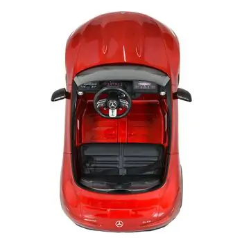 Moni Bo Car Mercedes DK-SL63 Red ელექტრო მანქანა კაუჩუკის საბურავებით და ტყავის სავარძლით, 10 image