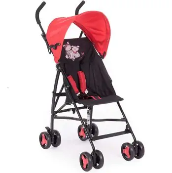 KikkaBoo Pushchair Sunny Red - საბავშვო ეტლი