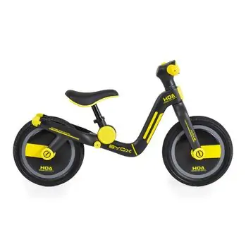 Byox Balance bicycle Harly yellow საბავშვო ველოსიპედი (ბალანს ბაიკი), 4 image