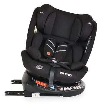 Moni Nitro I-size Black მანქანის სავარძელი (ქარსითი), 7 image