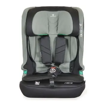 Cangaroo iDrive 76-150cm Twill-Green მანქანის სავარძელი (ქარსითი), 3 image